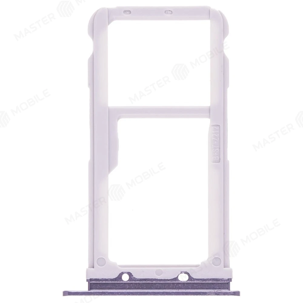 Держатель сим-карты для Huawei Honor 9/9 Premium (STF-L09) (серый) фото №2