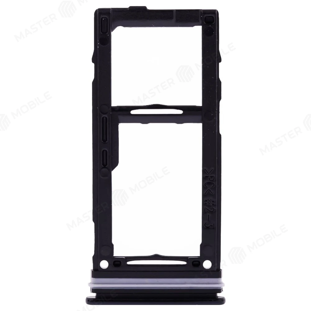 Держатель сим-карты для Samsung M526 Galaxy M52 5G (черный) фото №2