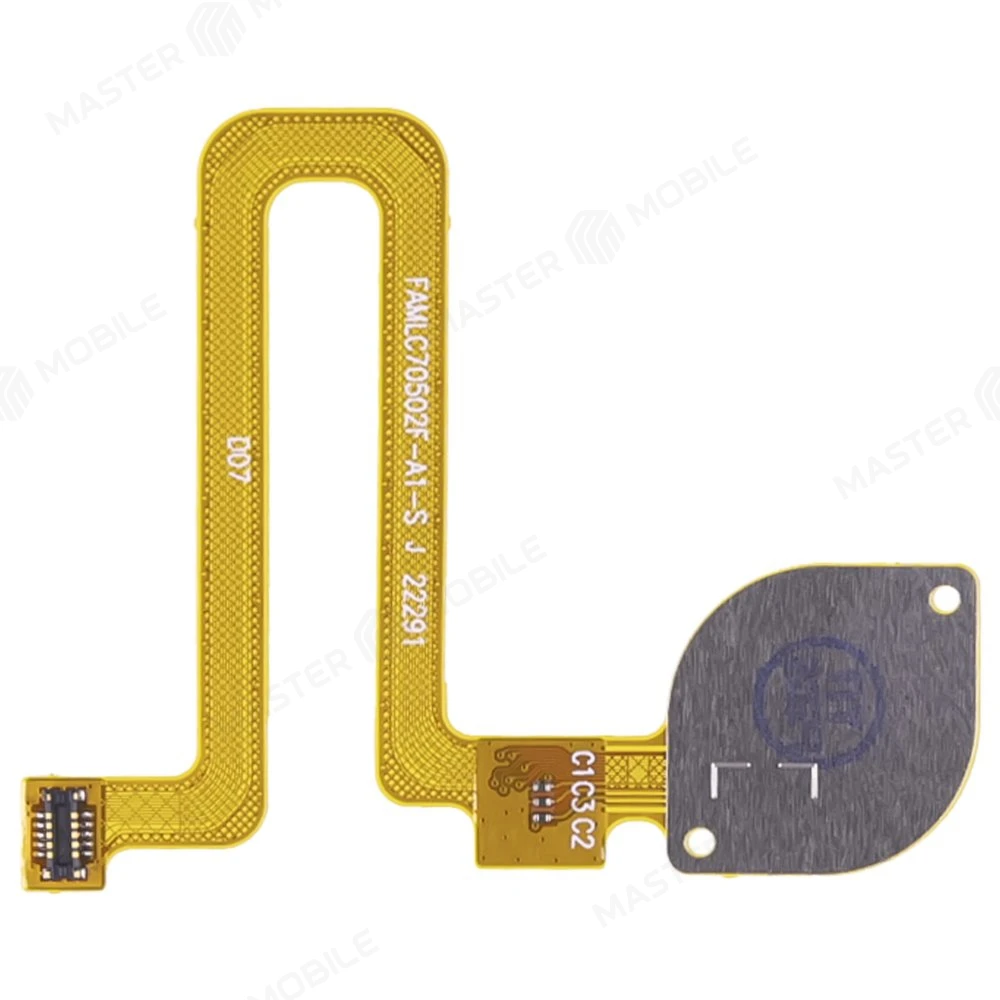 Шлейф для Xiaomi Poco C51 (2302EPCC4I) с комп. + сканер отпечатка пальца (черный) фото №2