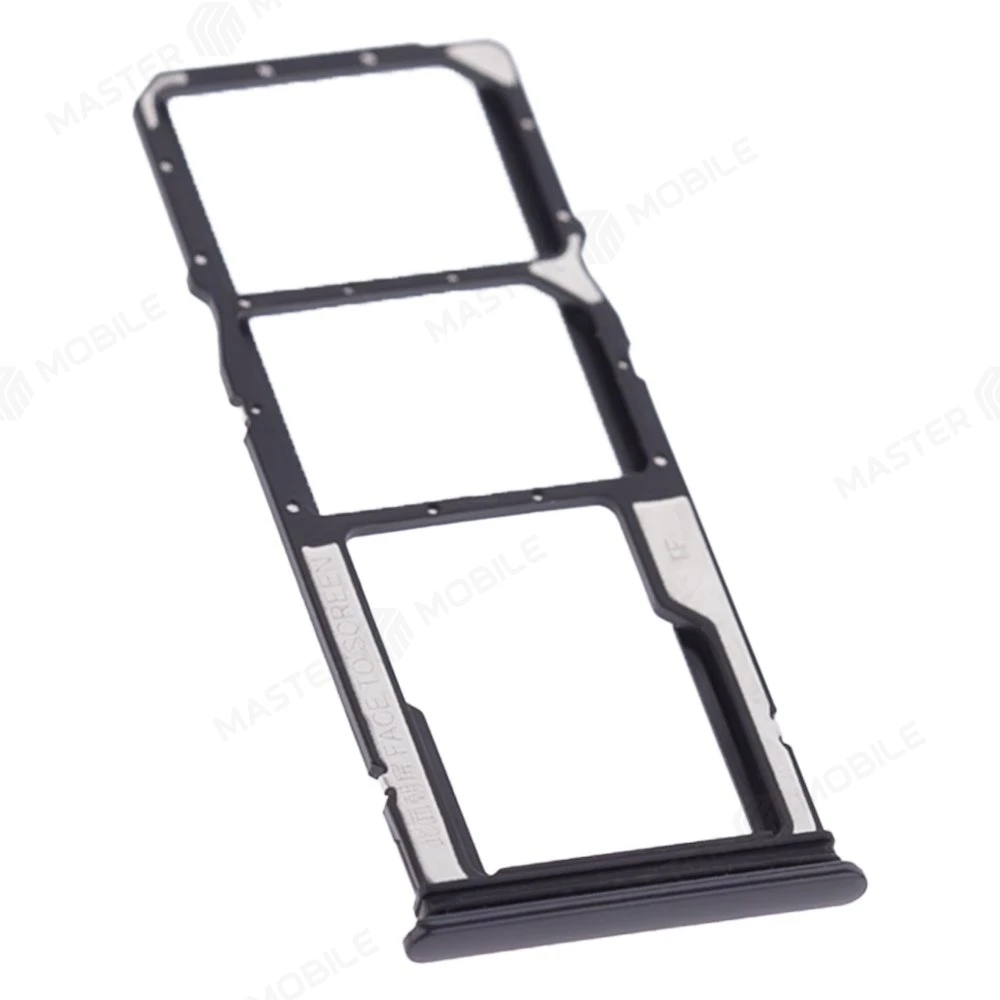 Держатель сим-карты для Xiaomi Redmi 8 (M1908C3IG) (черный)  фото №3