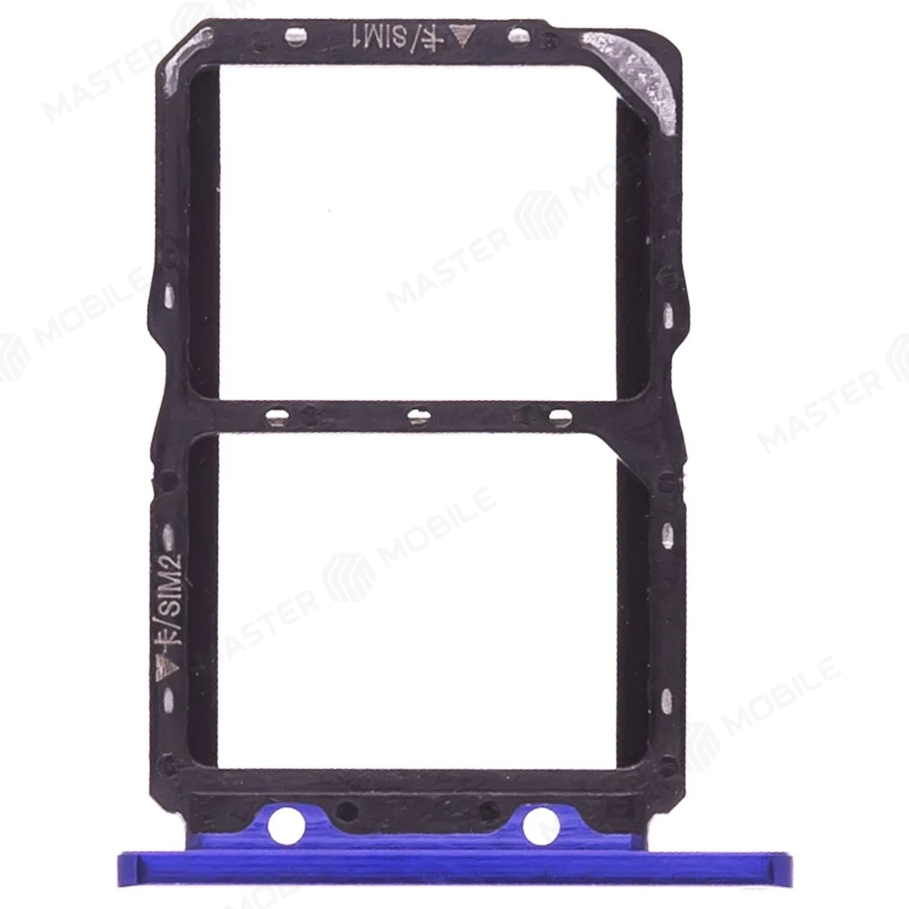 Держатель сим-карты для Huawei Honor 20 (YAL-L21) / Nova 5T (YALE-L61A) (синий) фото №1