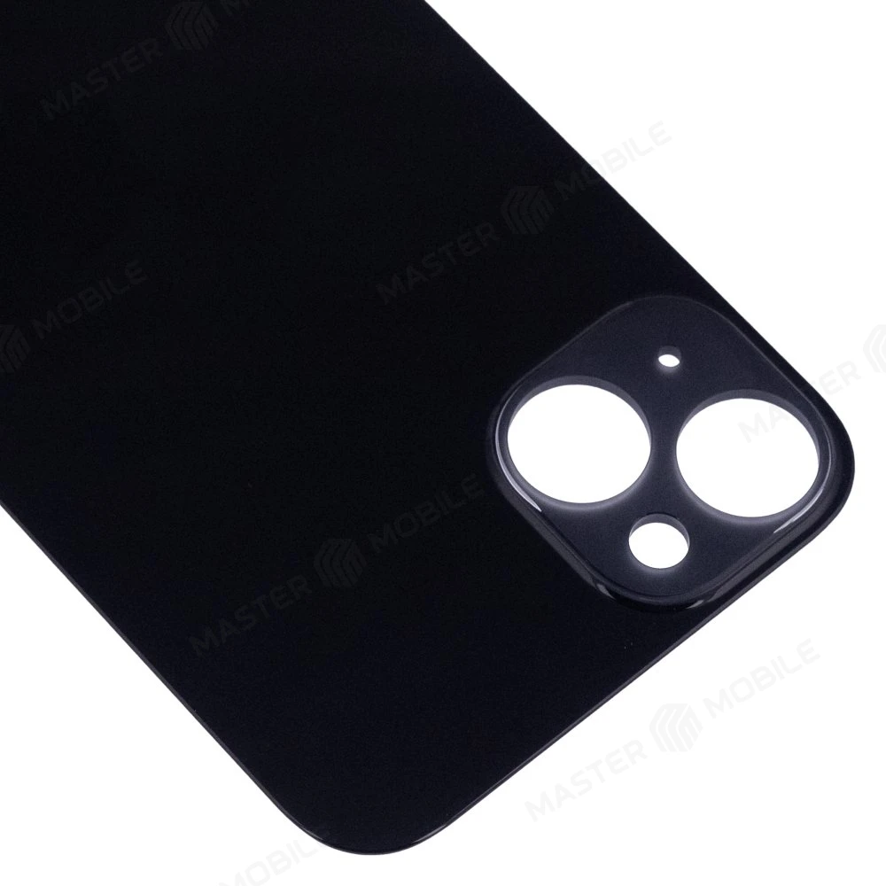 Задняя крышка для Apple iPhone 14 Plus (черный) (с широким отверстием) (Premium) фото №3