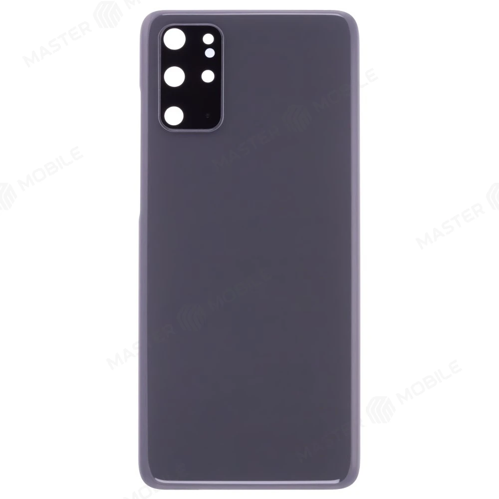 Задняя крышка для Samsung G985 Galaxy S20+ (серый) (в сборе со стеклом камеры) фото №1