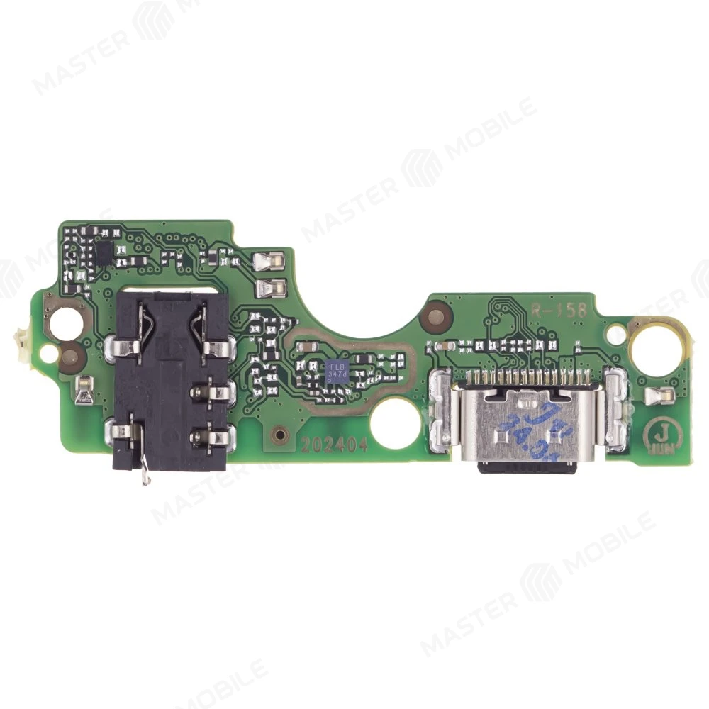 Нижняя плата для Tecno Spark 20 (KJ5) с комп. + разъем зарядки + микрофон фото №2