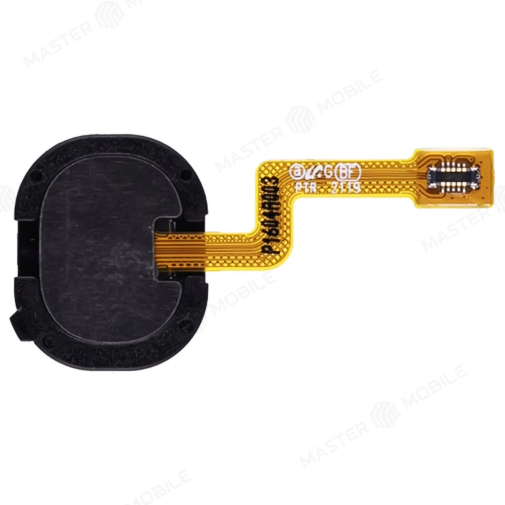 Шлейф для Samsung A217 Galaxy A21s с комп. + сканер отпечатка пальца (черный) фото №2