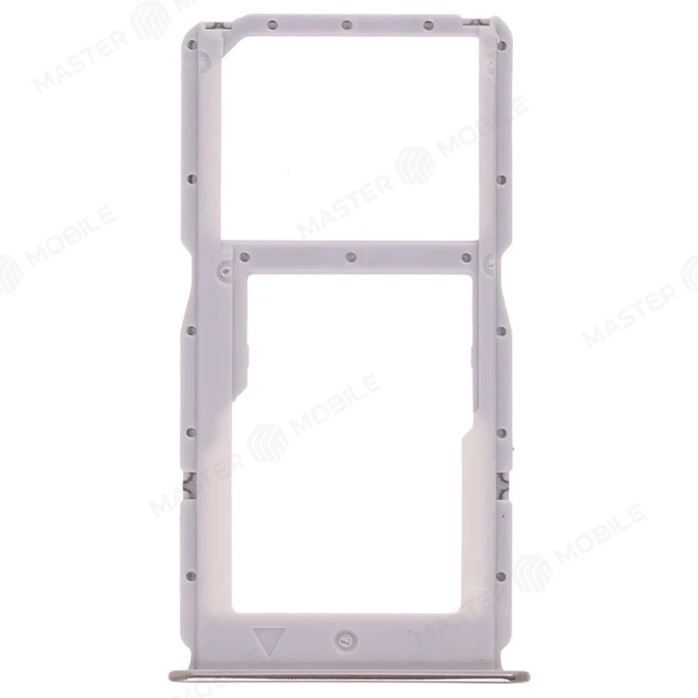 Держатель сим-карты для Huawei P30 Lite / Nova 4e (MAR-LX1M/MAR-AL00) / Honor 20S (MAR-LX1H) / Honor 20 Lite (MAR-LX1H) (серебристый) фото №2