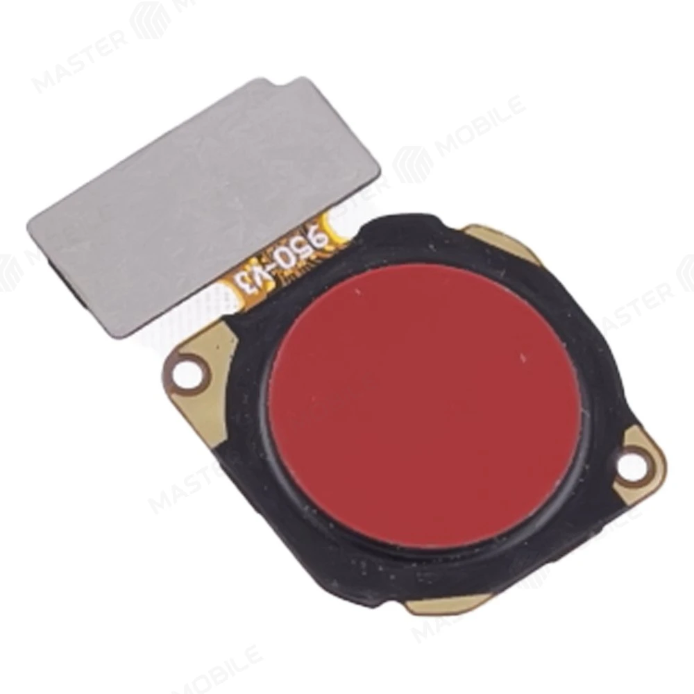 Шлейф для Huawei Honor 7X (BND-L21) / Honor 8A (JAT-LX1) / Honor 8X/8X Premium и др. с комп. + сканер отпечатка пальца (красный)  фото №3