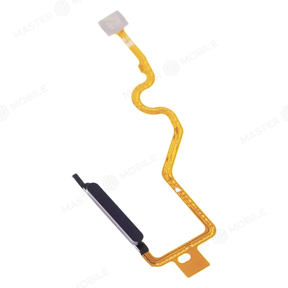 Шлейф для Tecno Spark 30C 4G (KL5) с комп. + сканер отпечатка пальца (черный)  фото №3