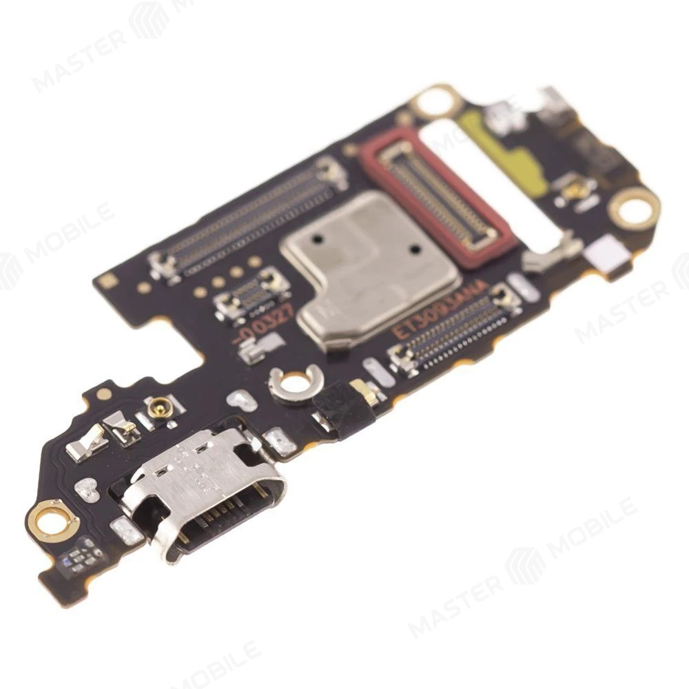 Нижняя плата для Vivo V29 (V2250) с комп. + разъем зарядки + микрофон + разъем SIM (ORIG100) фото №3