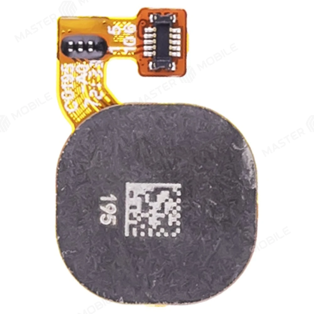 Шлейф для Tecno Spark 7 (KF6N) с комп. + сканер отпечатка пальца (черный) фото №2