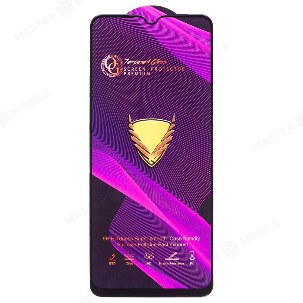 Защитное стекло OG Glass (3 в 1) для Xiaomi Redmi A3 (23129RN51X) / Redmi A3x (24048RN6CG) / Poco C61 (2312BPC51H) (черный) фото №1