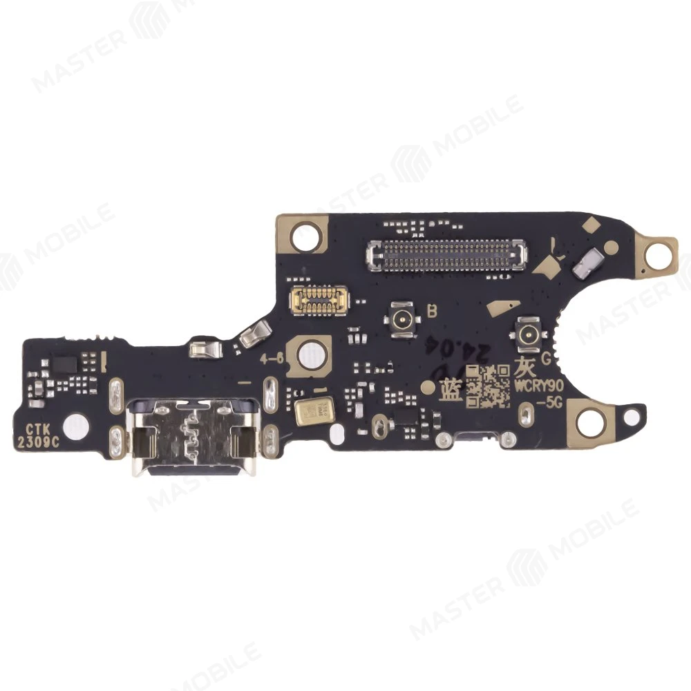 Нижняя плата для Huawei Honor 90 (REA-NX9) с комп. + разъем зарядки + микрофон + разъем SIM фото №1