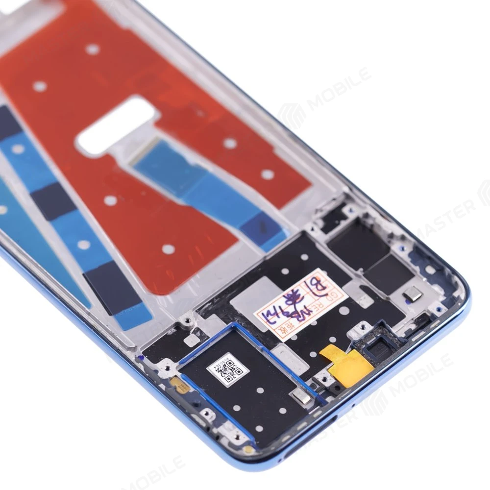 Рамка дисплея для Huawei P30 Lite (MAR-LX1) (24 MP) / Nova 4e (MAR-LX1M/MAR-AL00) (синий) фото №3