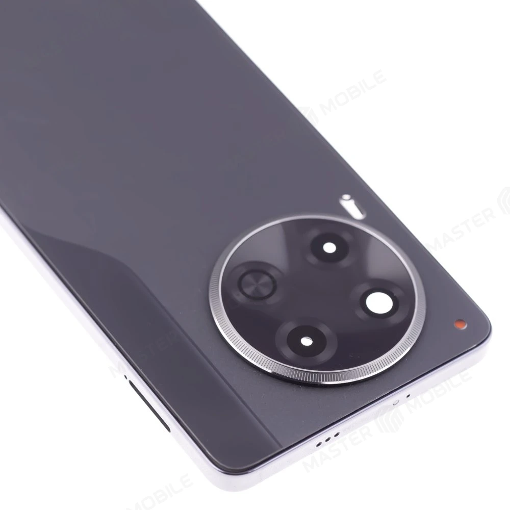 Задняя крышка для Tecno Camon 30 5G (CL7) (черный) (в сборе со стеклом камеры) фото №3