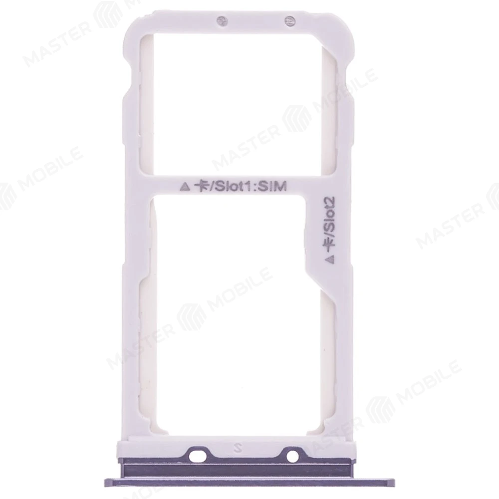 Держатель сим-карты для Huawei Honor 9/9 Premium (STF-L09) (серый) фото №1