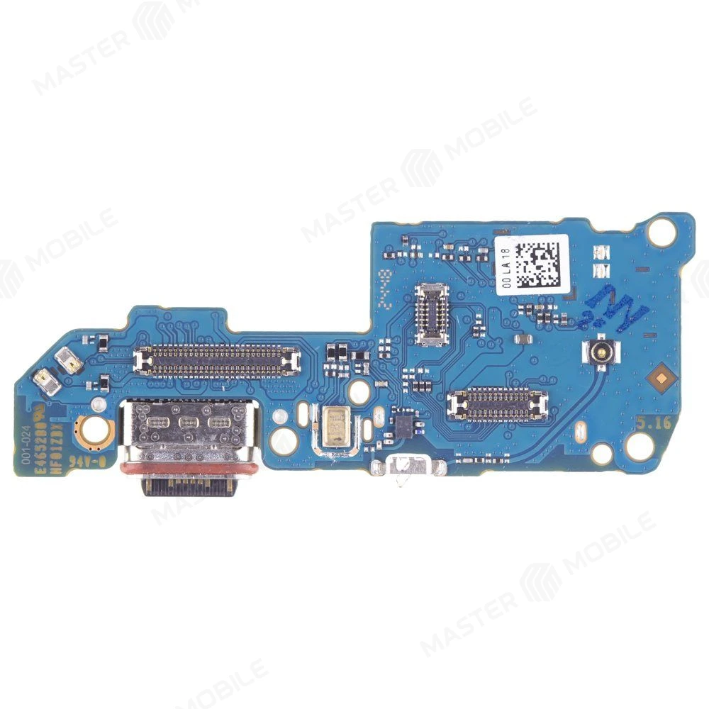 Нижняя плата для Realme 14 (RMX5070) с комп. + разъем зарядки + микрофон + разъем SIM (ORIG100)  фото №1