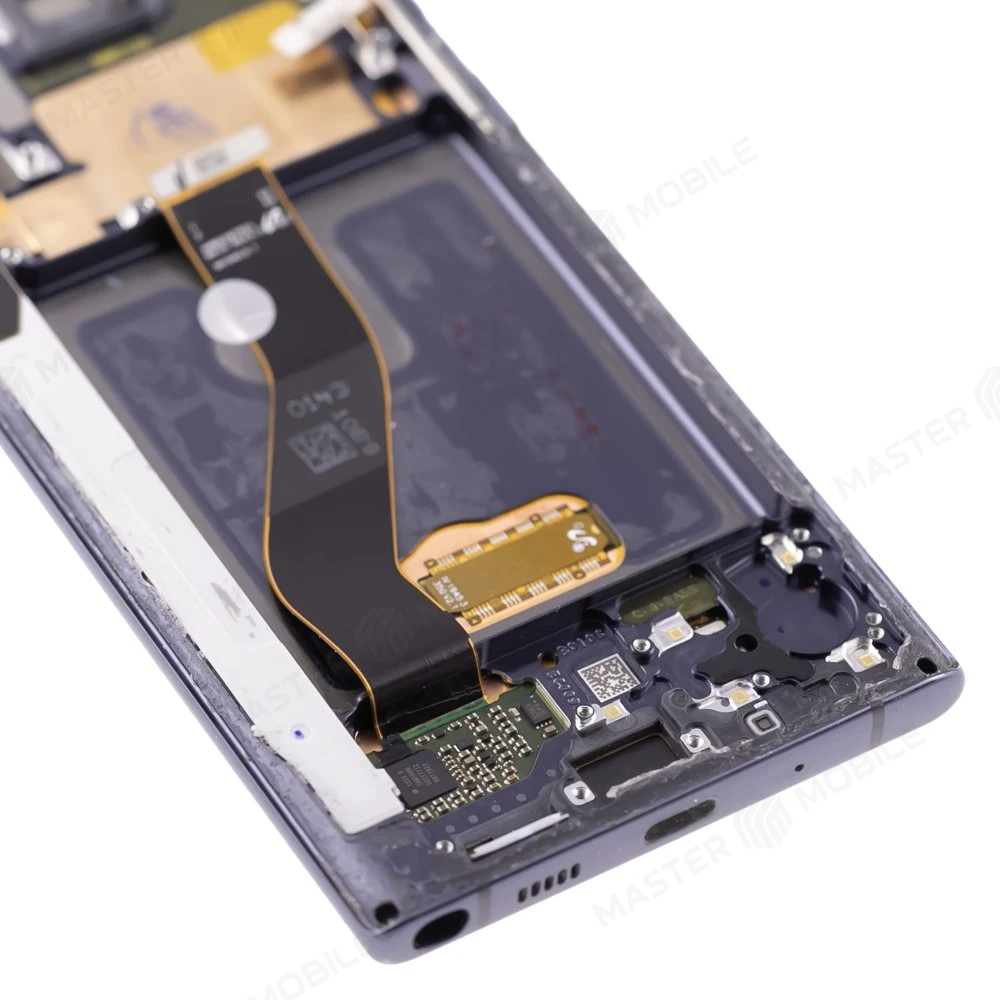 Дисплей для Samsung N970 Galaxy Note 10 + тачскрин (черный) (в рамке) (ORIG100) (возможен дефект ЛКП) фото №4