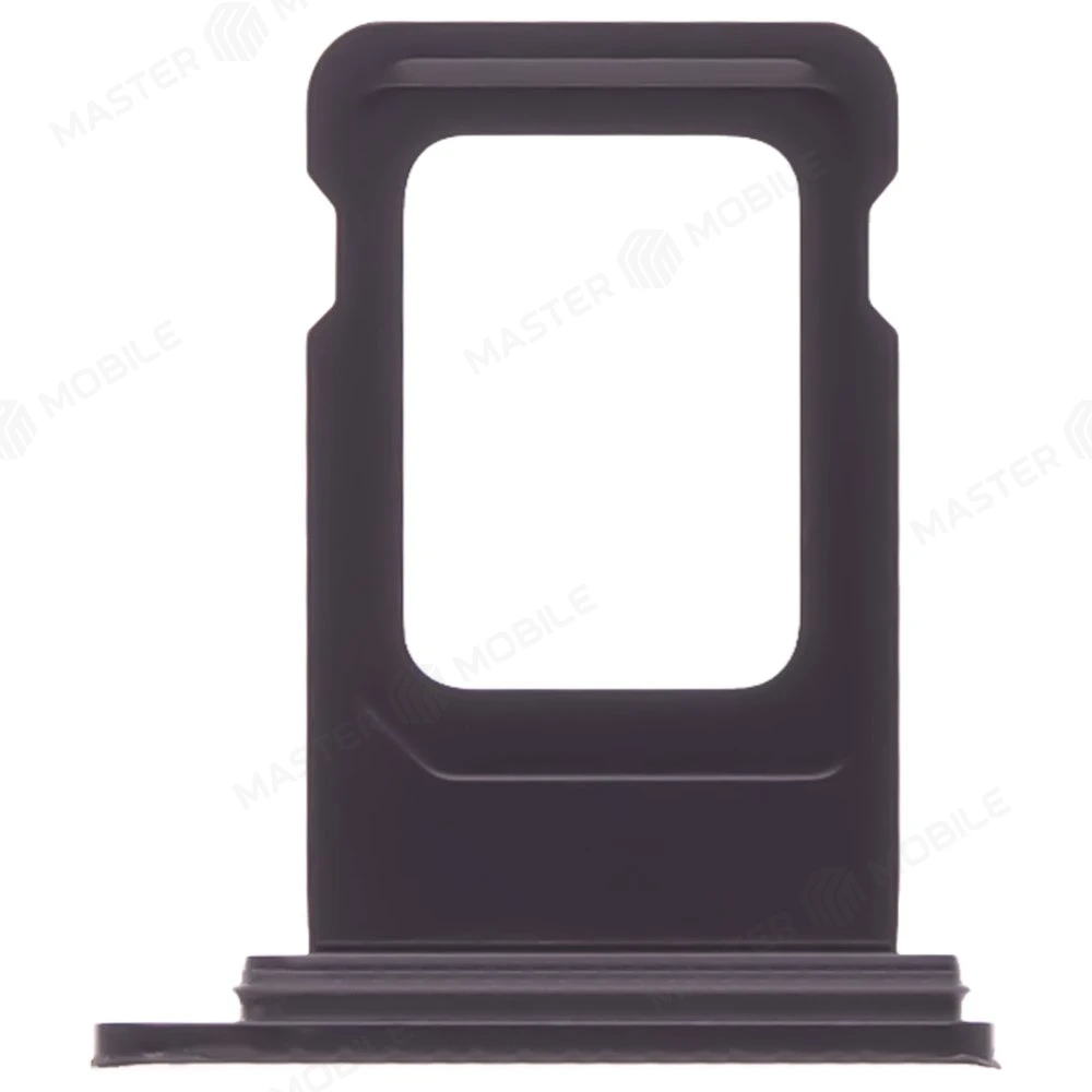 Держатель сим-карты для Apple iPhone Xr (черный) фото №1