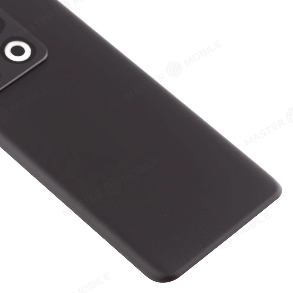 Задняя крышка для OnePlus 10 Pro (черный) (в сборе со стеклом камеры) (ORIG100)  фото №4