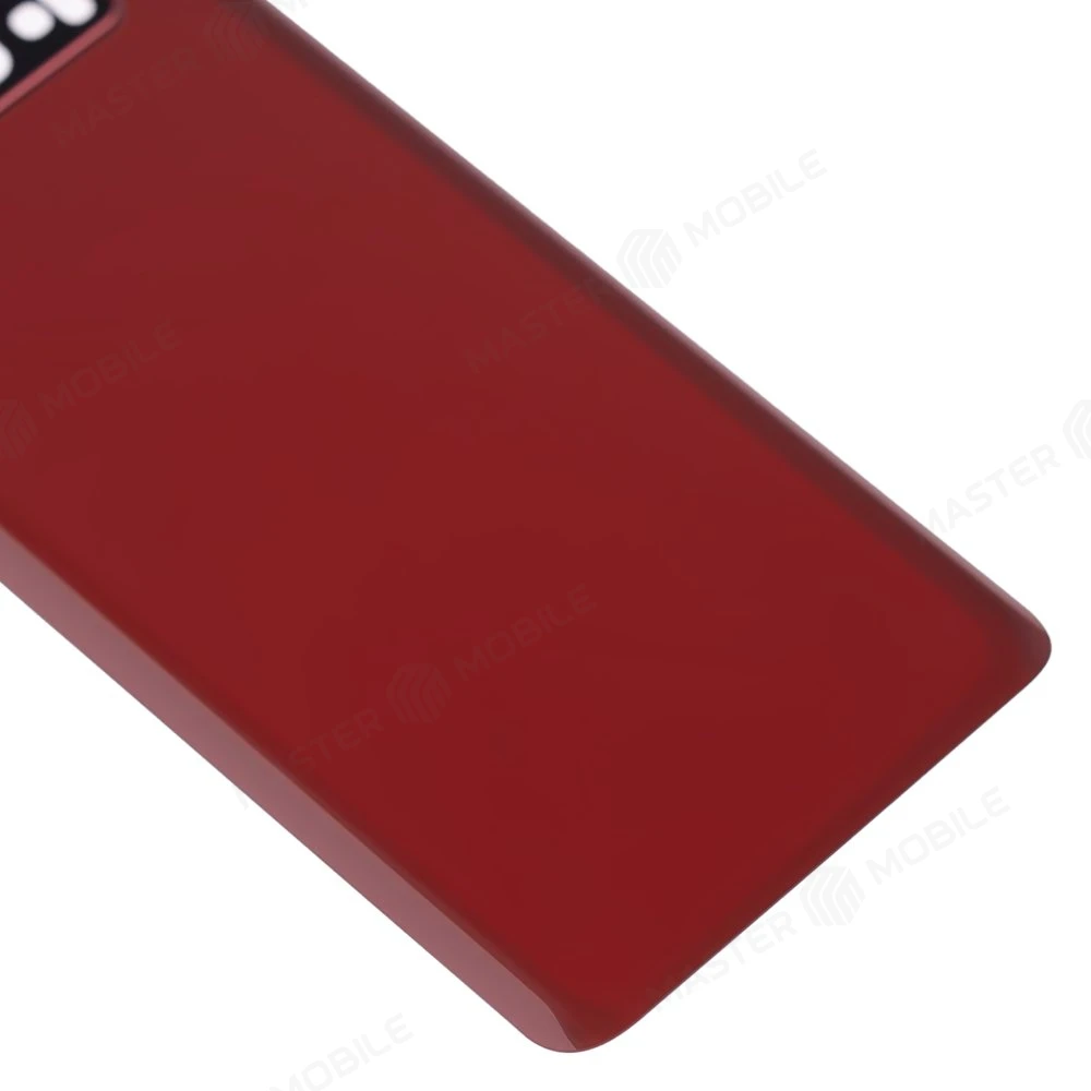 Задняя крышка для Samsung G973 Galaxy S10 (красный) (в сборе со стеклом камеры) фото №4