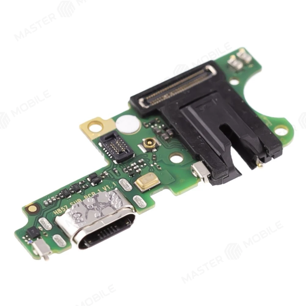 Нижняя плата для Infinix Zero X Pro (X6811) с комп. + разъем зарядки + микрофон (ORIG100)  фото №3