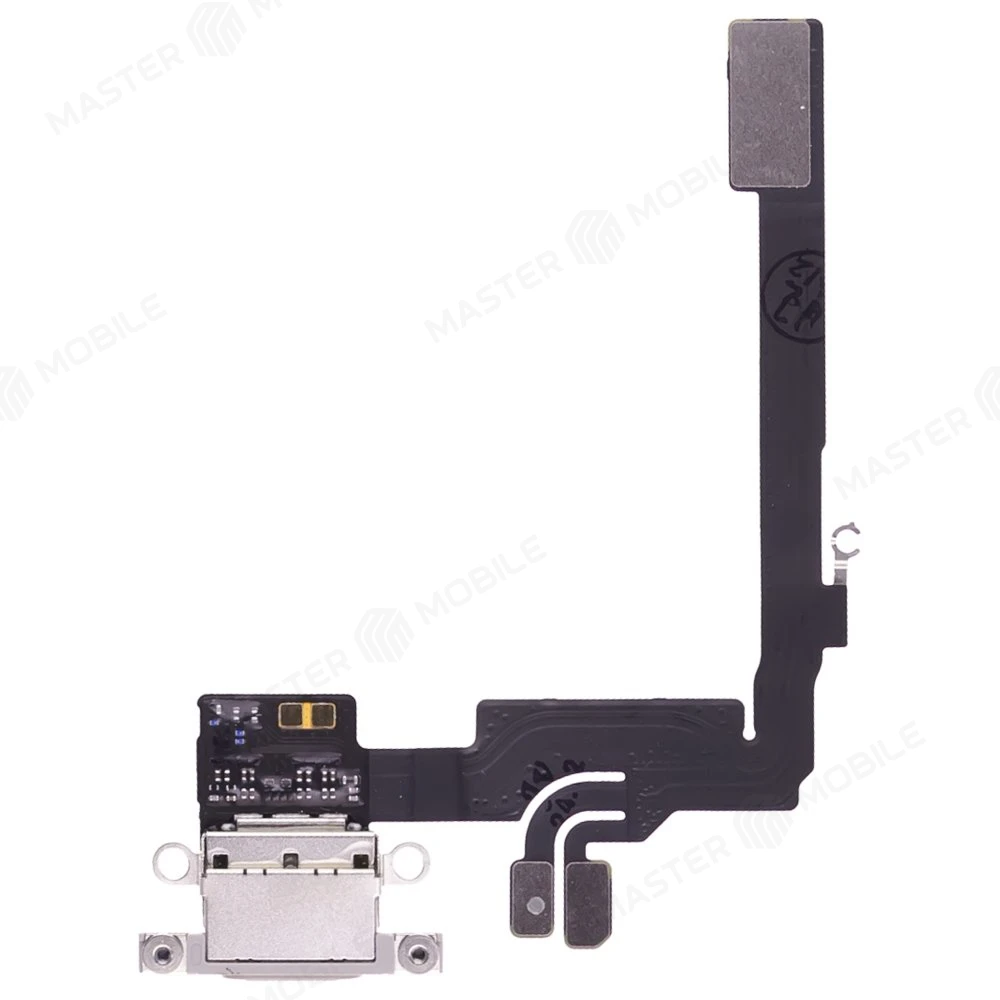 Шлейф для Apple iPhone 16 Pro с комп. + разъем зарядки (титановый) (ORIG100)  фото №1