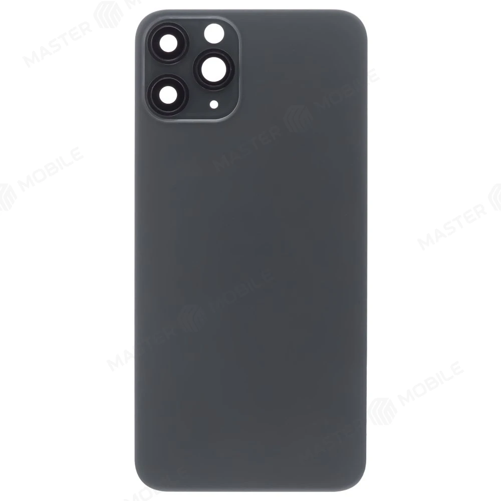 Задняя крышка для Apple iPhone 11 Pro (зеленый) (в сборе со стеклом камеры) (Premium) фото №1