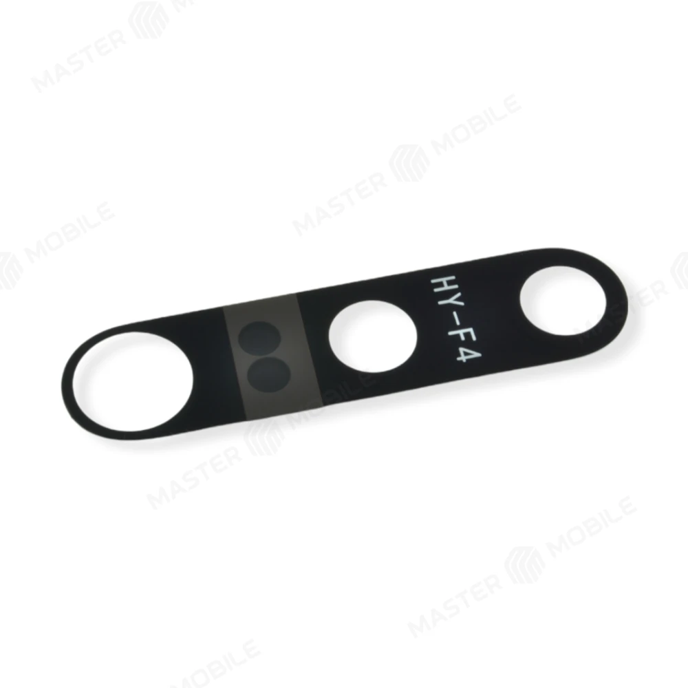 Стекло задней камеры для Xiaomi Mi Max 3 (M1804E4A) (без рамки) (черный) фото №2