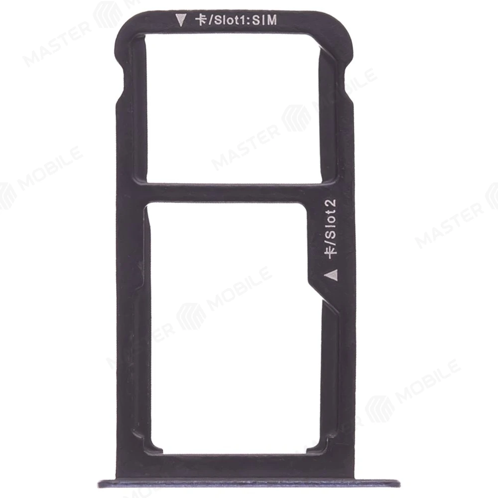 Держатель сим-карты для Huawei P10 Lite (WAS-L03T/WAS-LX1) (синий) фото №1