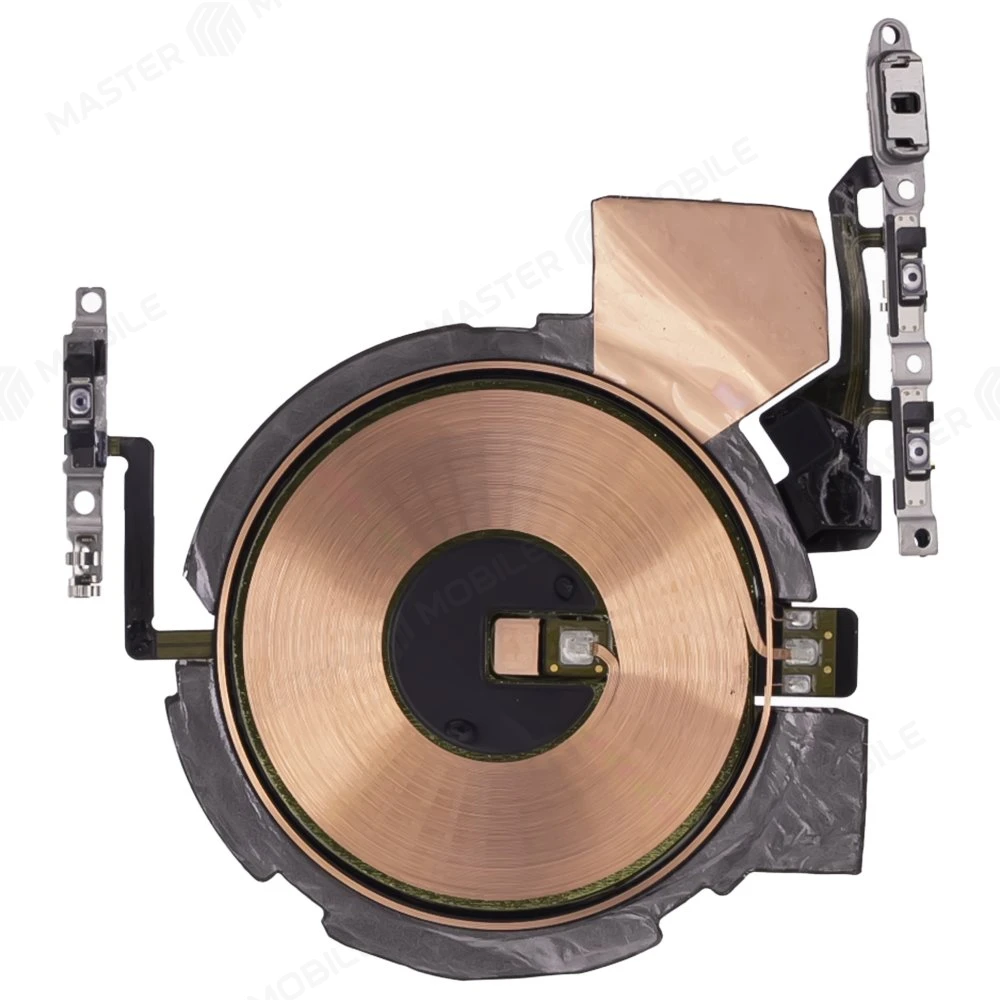 Шлейф для Apple iPhone 14 Pro с комп. (на кнопку включения и кнопки громкости) + беспроводная зарядка (ORIG100) фото №1