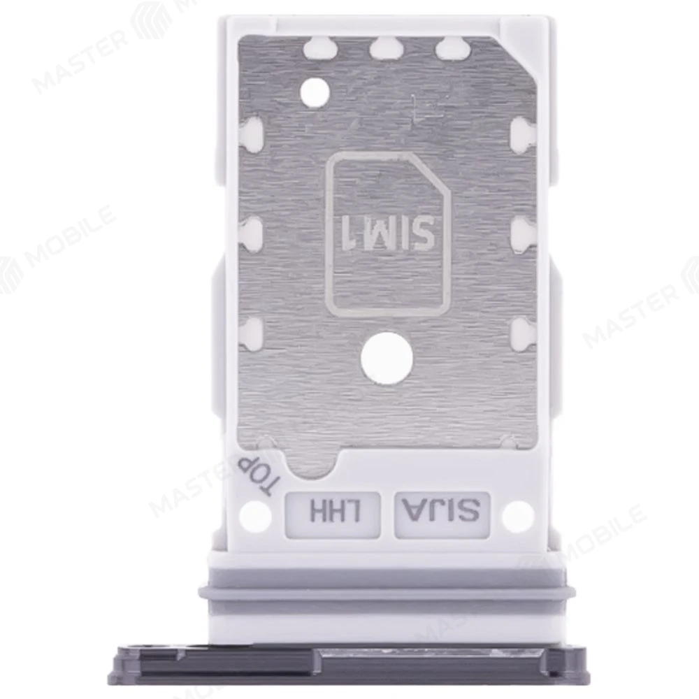 Держатель сим-карты для Samsung S901 Galaxy S22 / S906 Galaxy S22+ (черный) фото №1