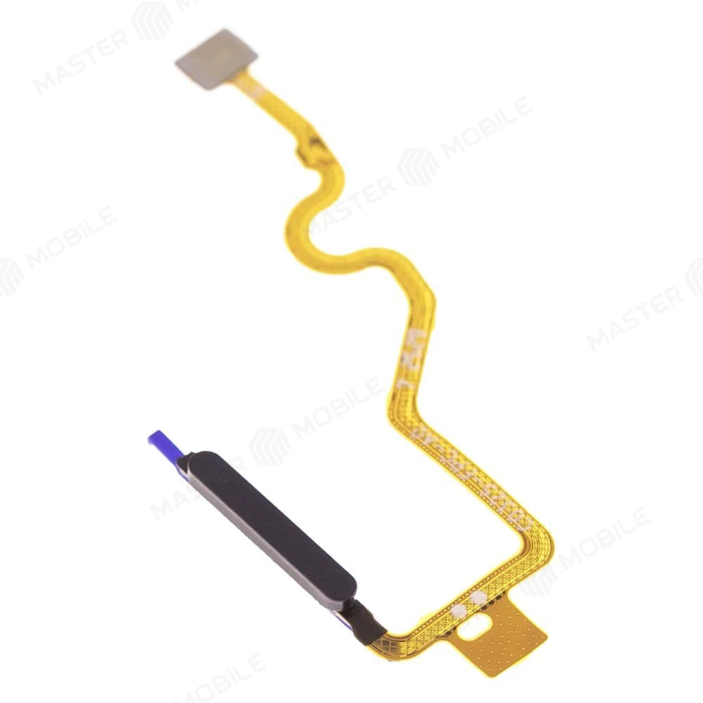 Шлейф для Infinix Hot 60i 4G (X6728) с комп. + сканер отпечатка пальца (черный) фото №3