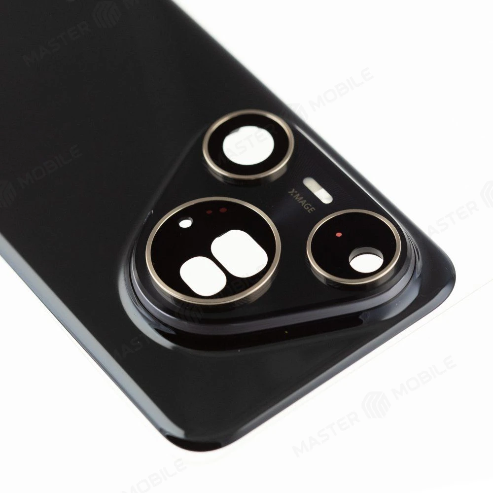Задняя крышка для Huawei Pura 80 Ultra (LMU-LX9) (черный) (в сборе со стеклом камеры) (ORIG100) фото №3