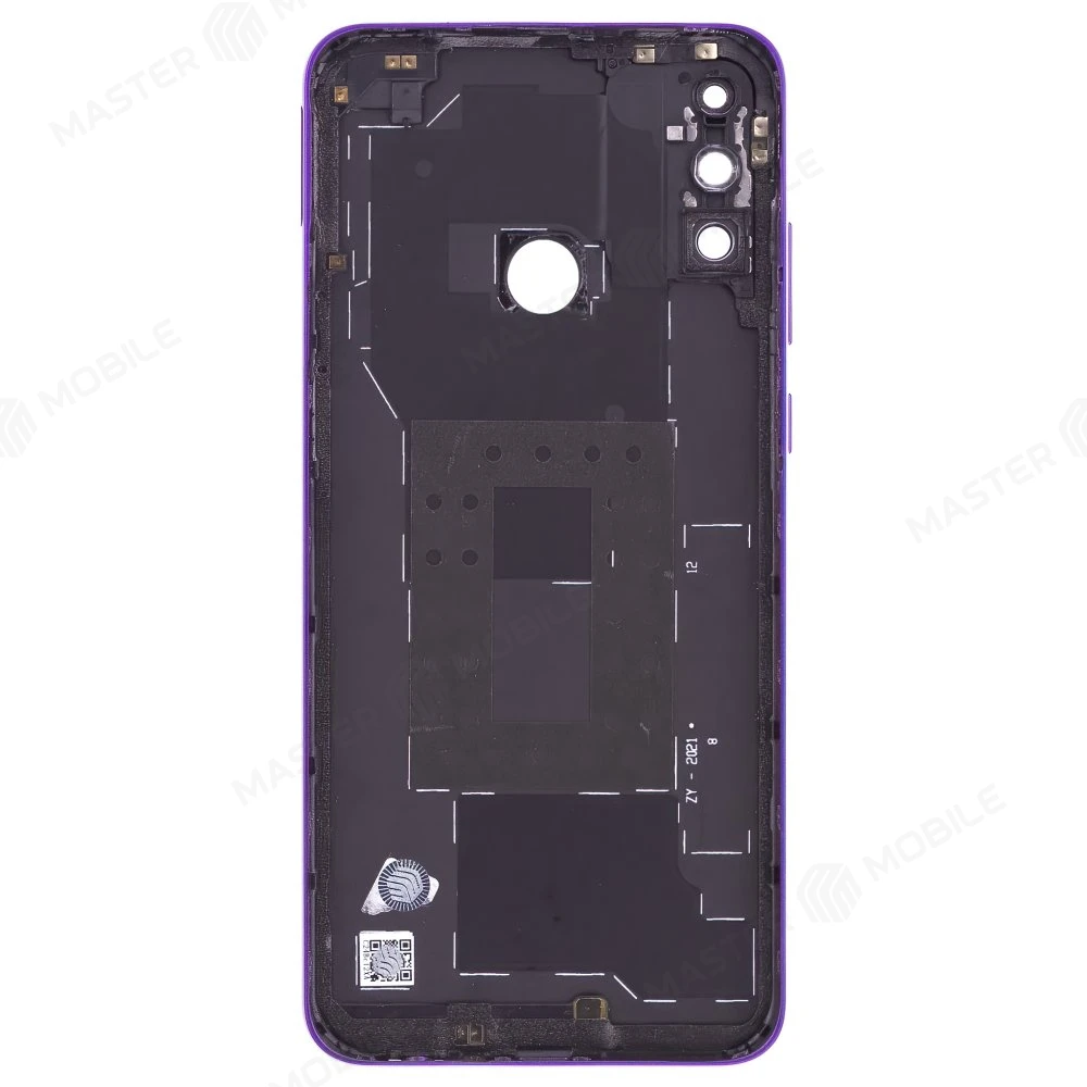 Задняя крышка для Huawei Y6p (MED-LX9N) (фиолетовый) (в сборе со стеклом камеры) фото №2