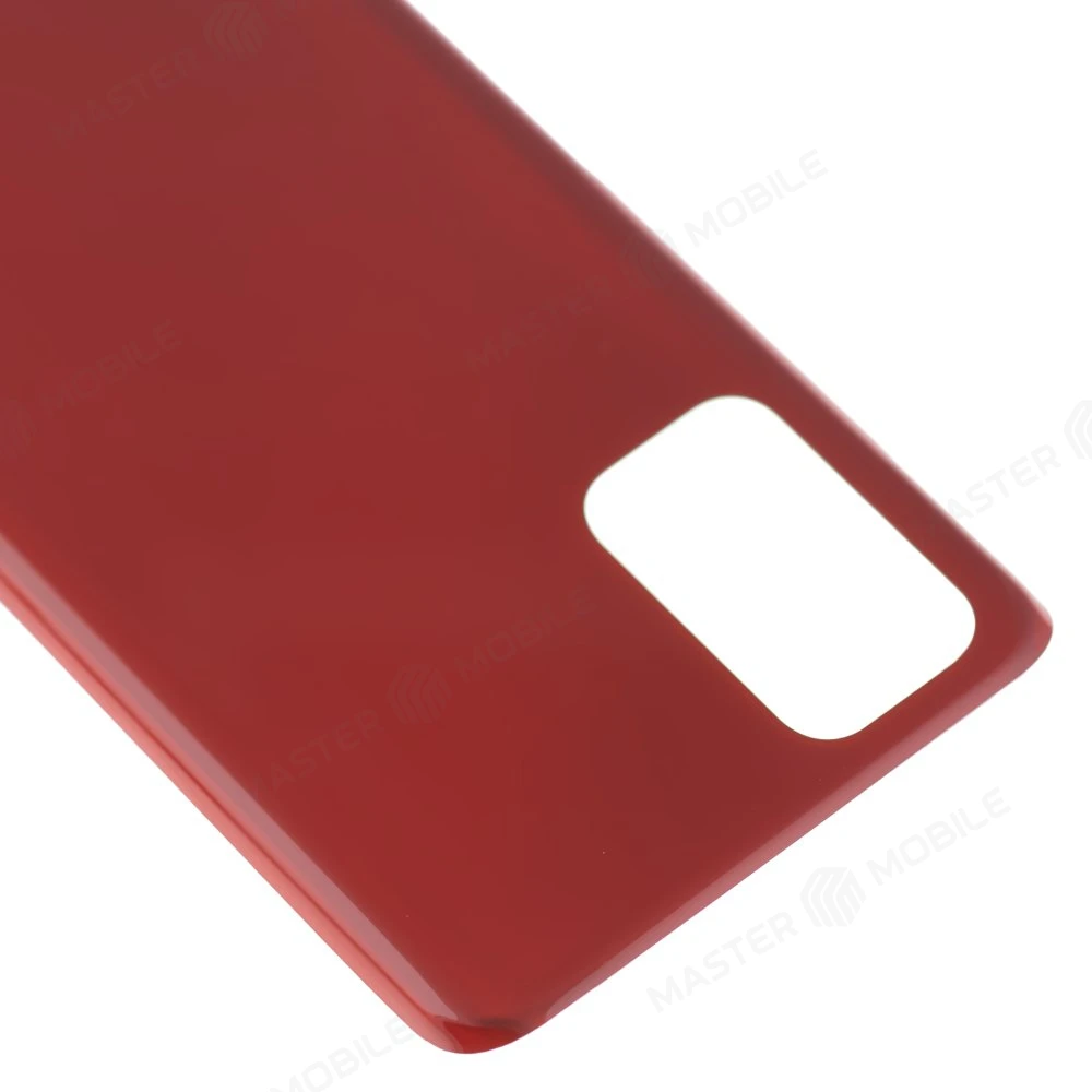 Задняя крышка для Samsung G985 Galaxy S20+ (красный)  фото №3