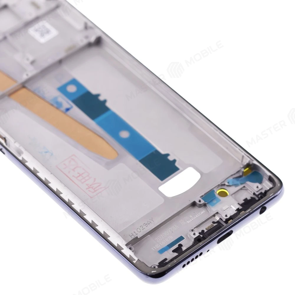 Рамка дисплея для Xiaomi Poco X3 / Poco X3 NFC (M2007J20CG) / Poco X3 Pro (M2102J20SG) (серый) фото №4