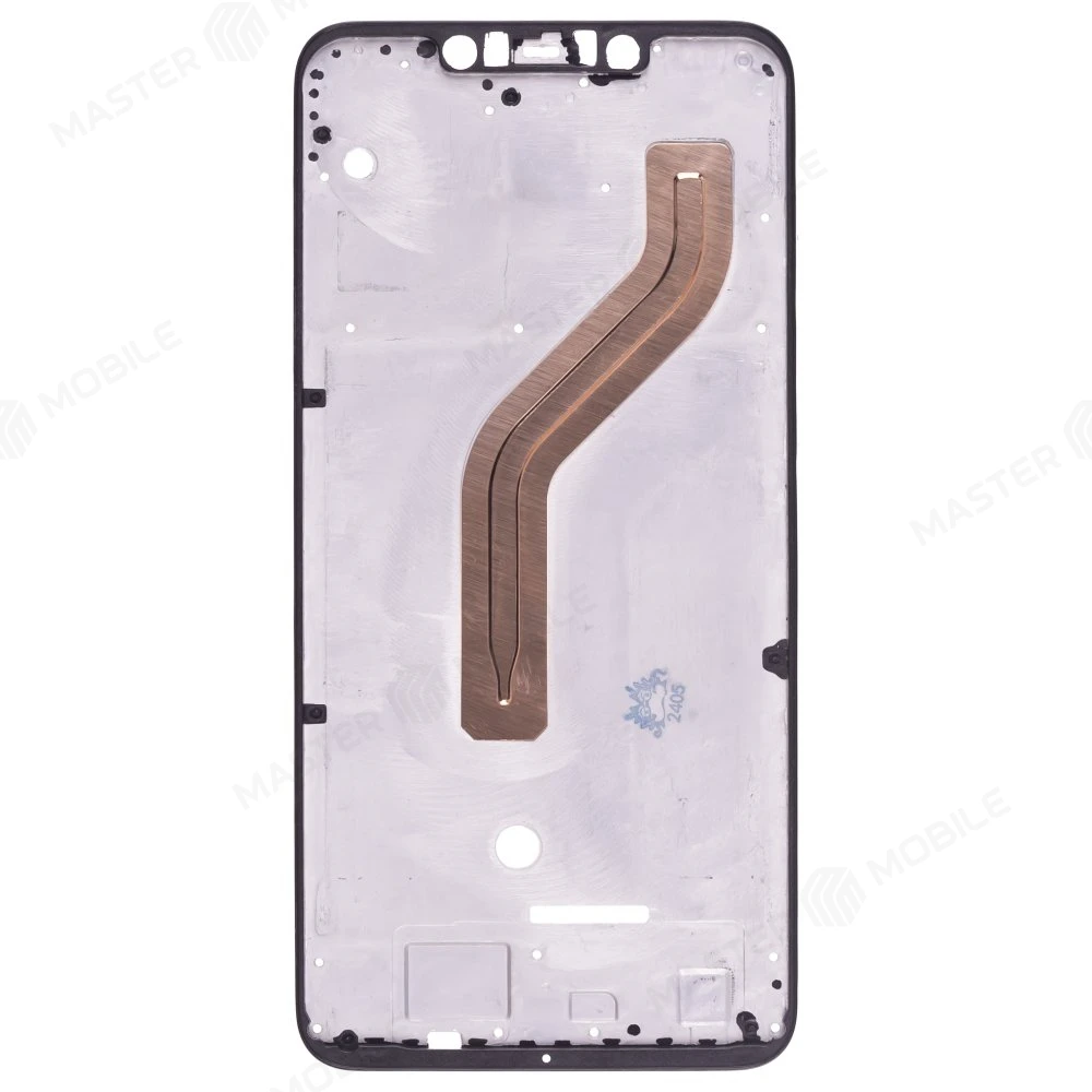 Рамка дисплея для Xiaomi Pocophone F1 (M1805E10A) (черный) фото №1