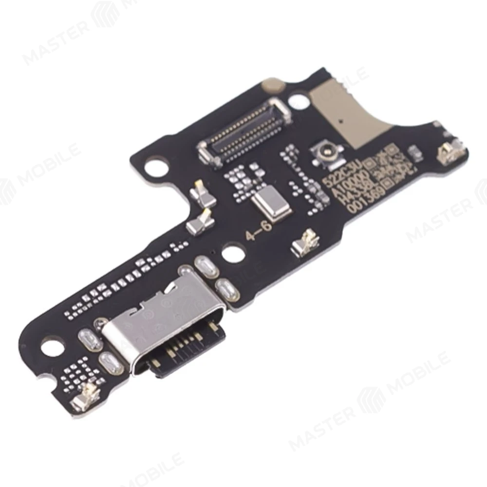 Нижняя плата для Xiaomi Poco M6 4G (2404АРC5FG) с комп. + разъем зарядки + микрофон  фото №3