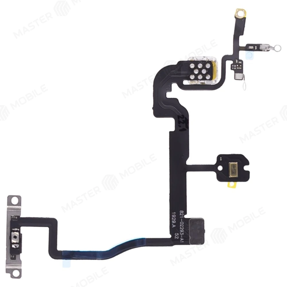 Шлейф для Apple iPhone 11 Pro Max с комп. (на кнопку включения) + микрофон + вспышка  фото №2