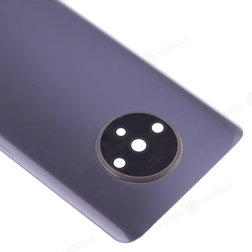 Задняя крышка для OnePlus 7T (серый) (в сборе со стеклом камеры) фото №3