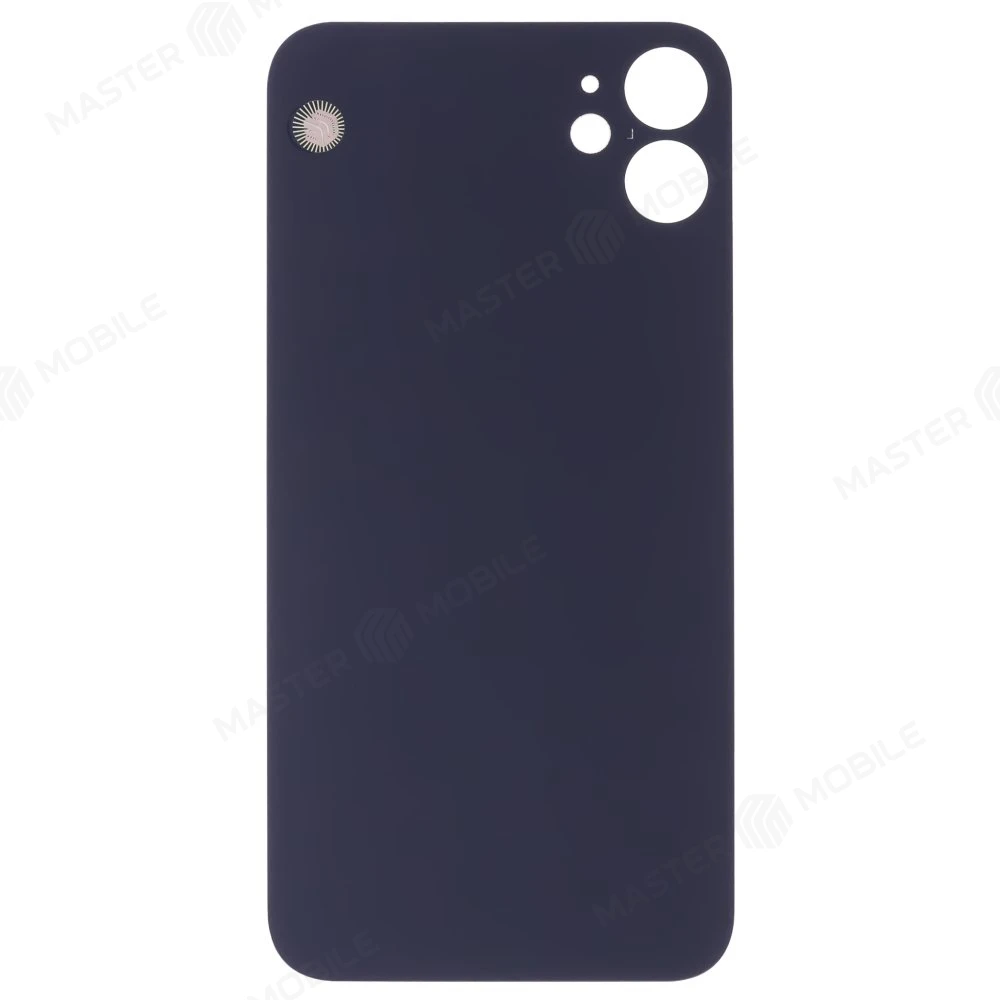 Задняя крышка для Apple iPhone 11 (черный) (с широким отверстием) (Premium) фото №2