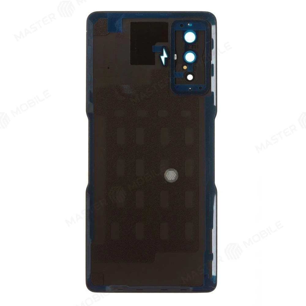 Задняя крышка для Xiaomi Poco F4 GT (21121210G) (желтый) (в сборе со стеклом камеры) (ORIG100)  фото №2