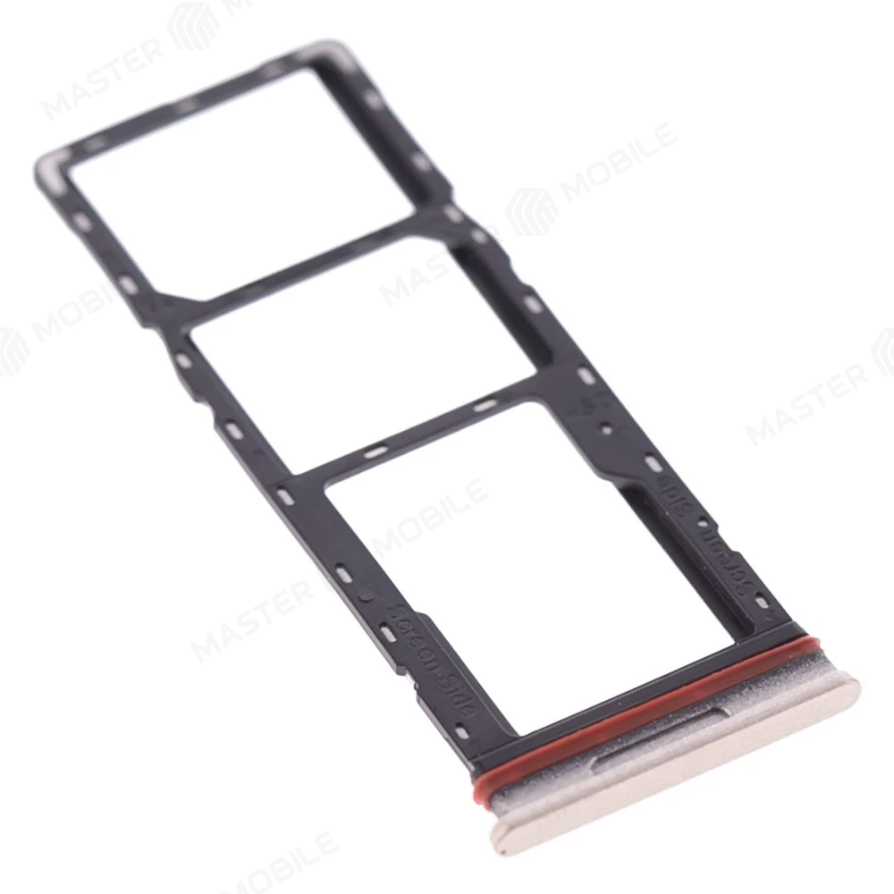 Держатель сим-карты для Infinix Note 12 (X663D) (золотистый) фото №3