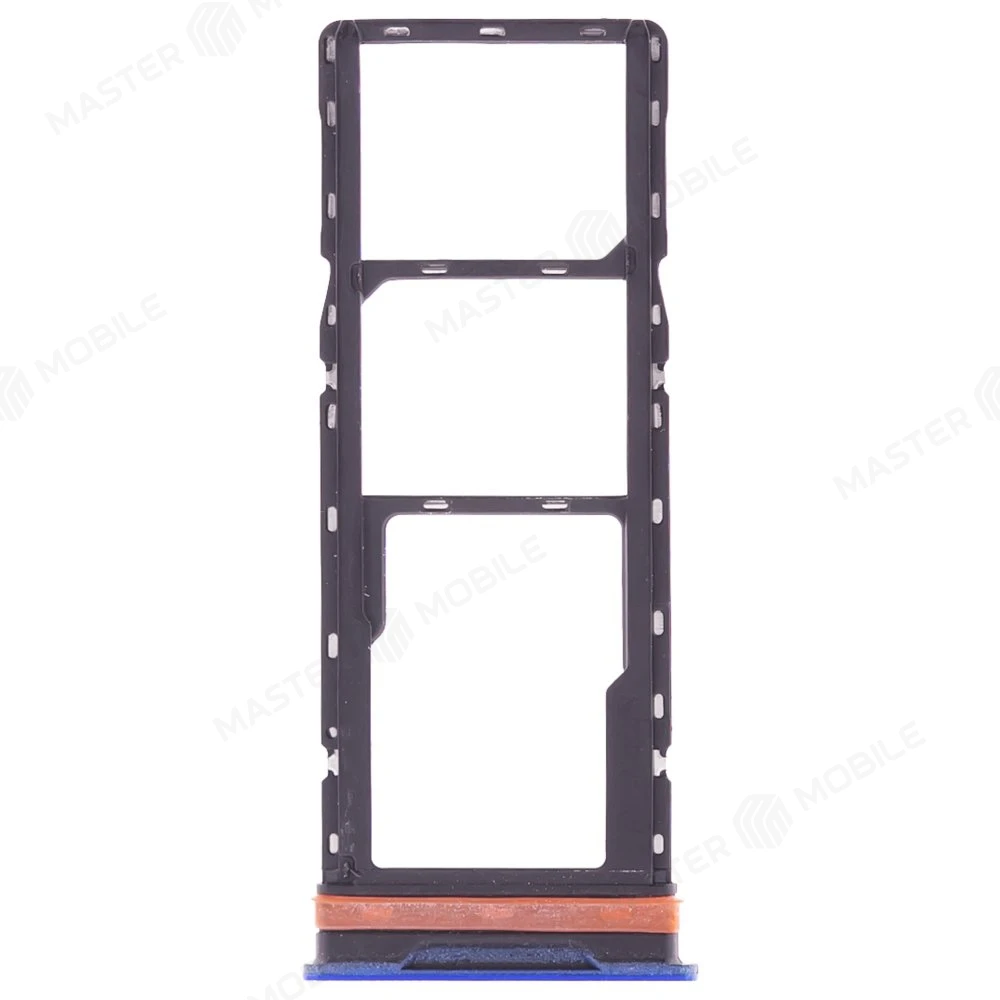 Держатель сим-карты для Tecno Pova Neo 3 (LH6n) (синий) фото №2