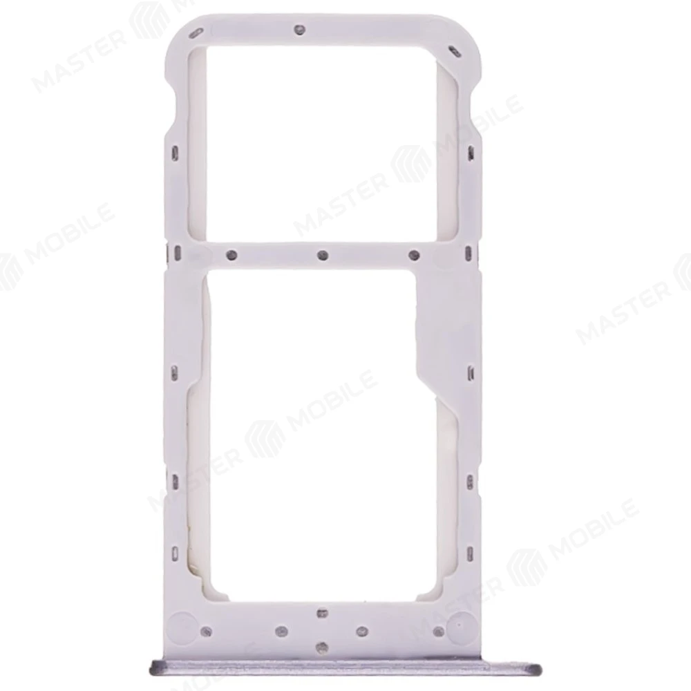 Держатель сим-карты для Huawei Honor 9 Lite (LLD-L31) (серебристый) фото №1