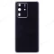 Задняя крышка для Samsung G988 Galaxy S20 Ultra (черный) (в сборе со стеклом камеры) фото №1