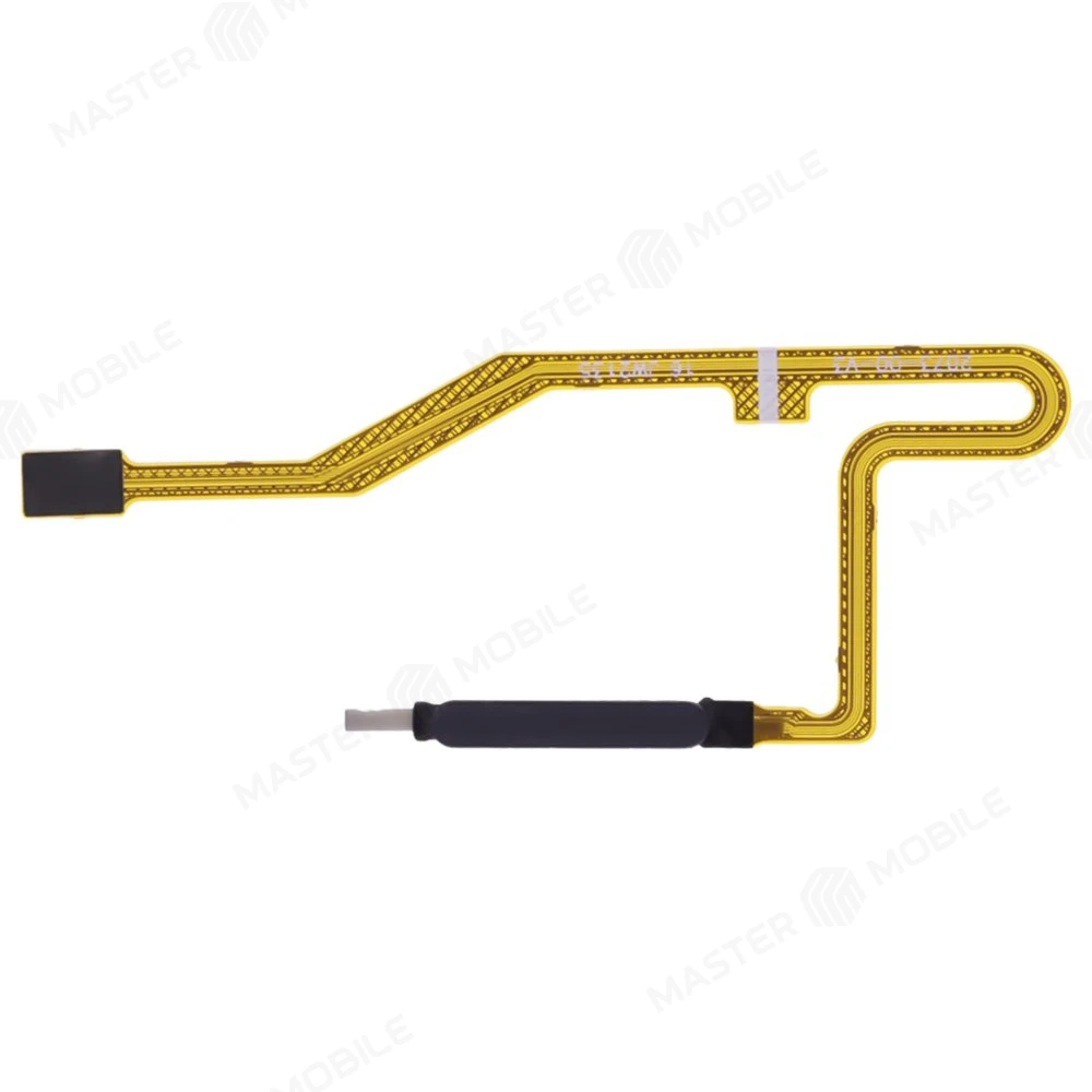 Шлейф для Xiaomi Poco X4 GT (22041216G) с комп. + сканер отпечатка пальца (кнопка включения) (черный) фото №1