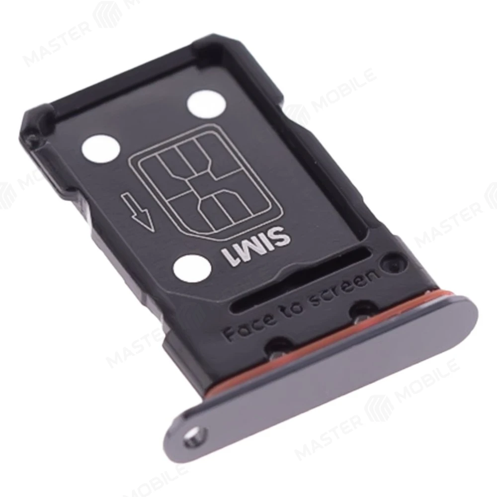 Держатель сим-карты для OnePlus 11 (CPH2449) (черный) фото №3