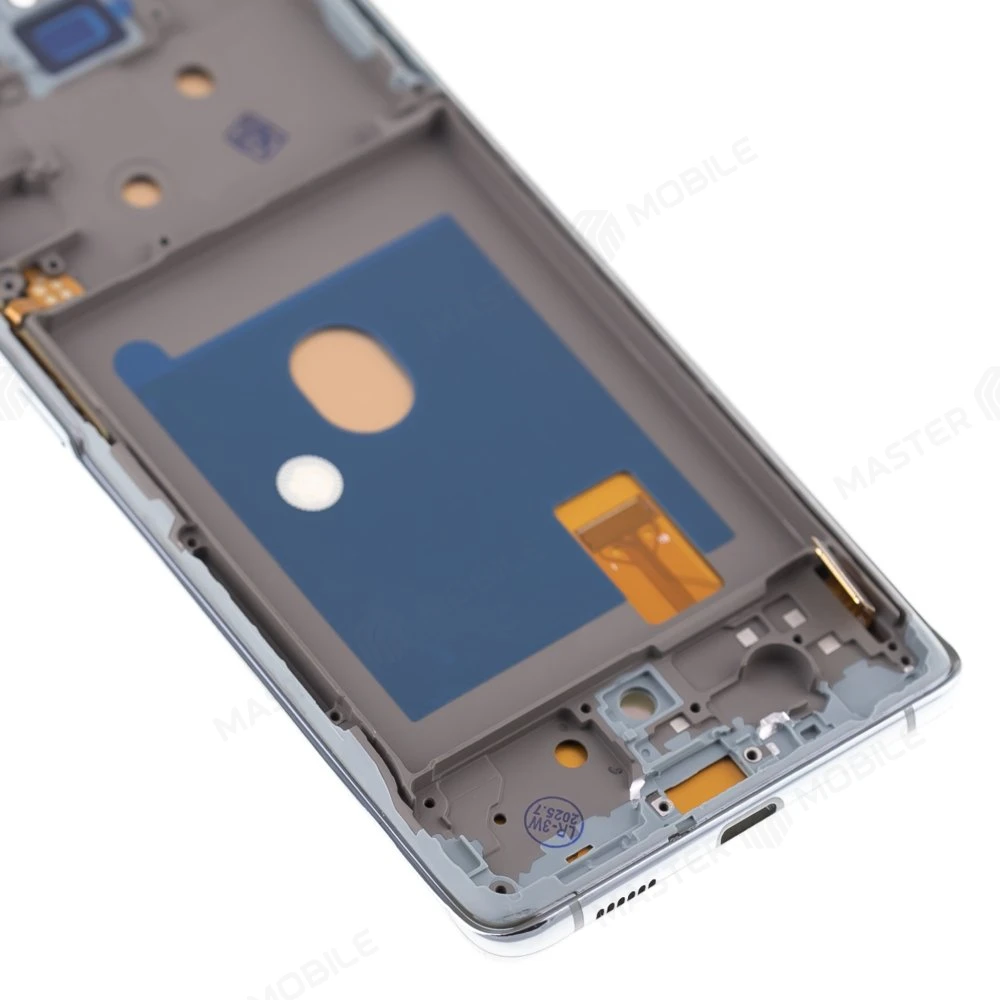 Дисплей для Samsung G780 Galaxy S20 FE + тачскрин (зеленый) (в рамке) (OLED) (Full Size) фото №4