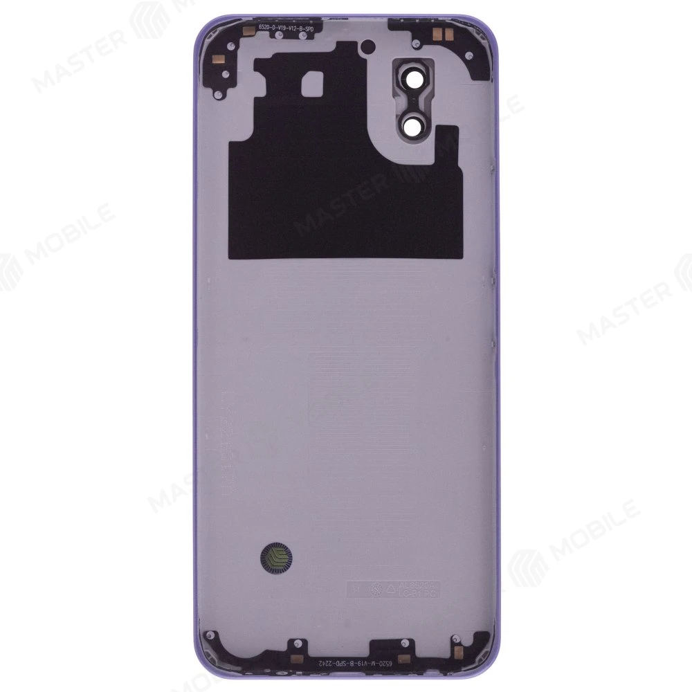 Задняя крышка для Vivo Y02 (V2217) (голубой) (в сборе со стеклом камеры) фото №2